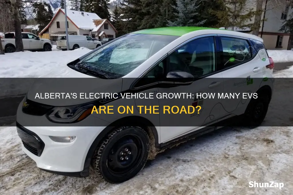 how many electric cars alberta