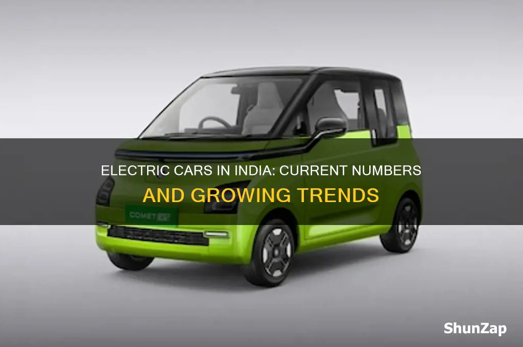 how many electric cars are there in india