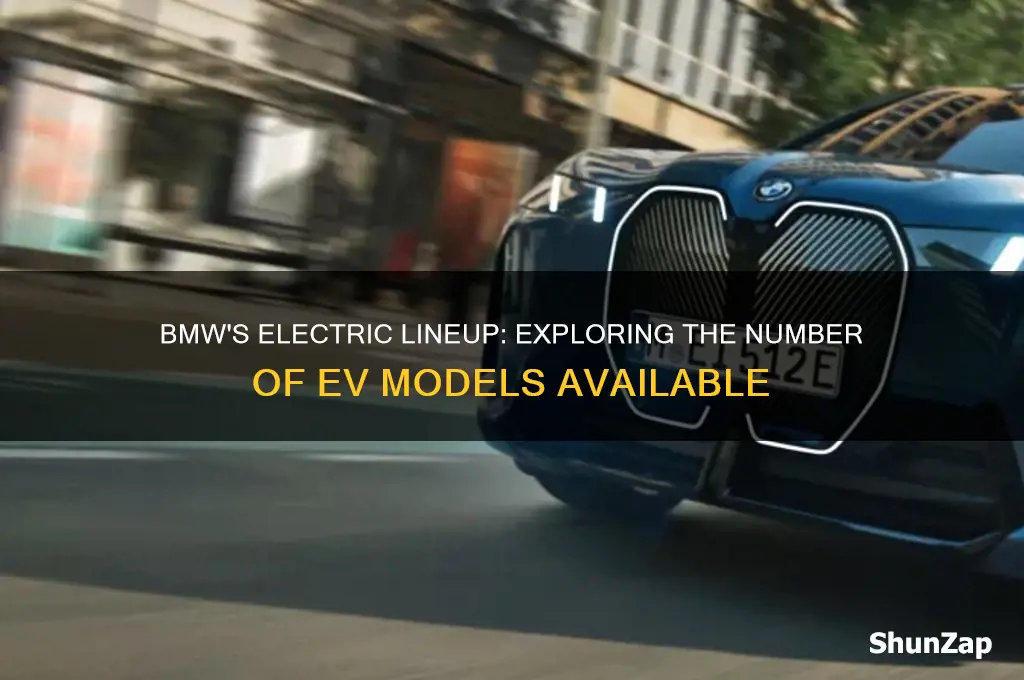 how many electric cars does bmw have