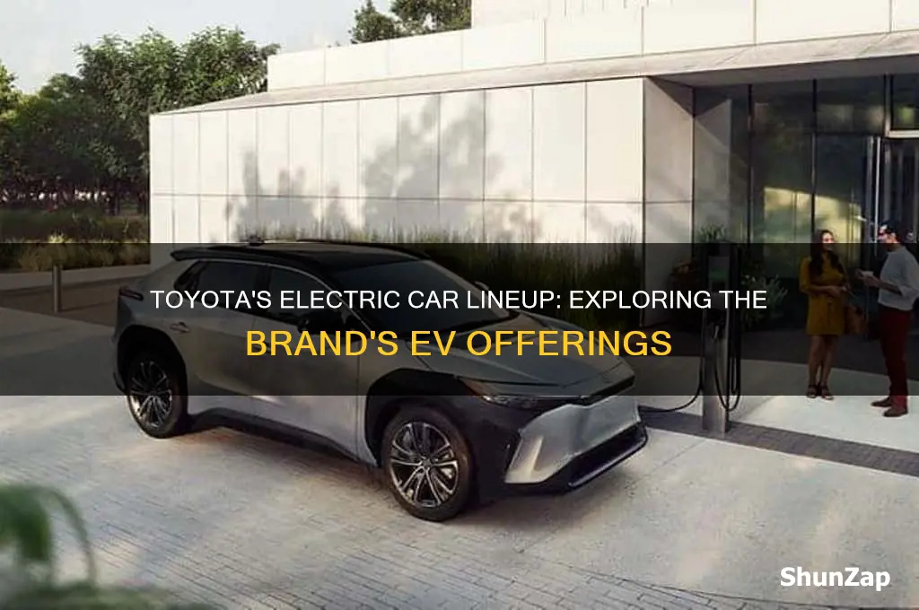 how many electric cars does toyota have
