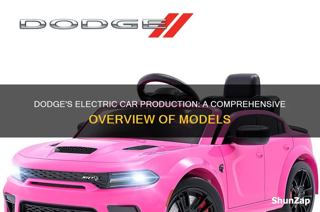 how many electric cars has dodge made