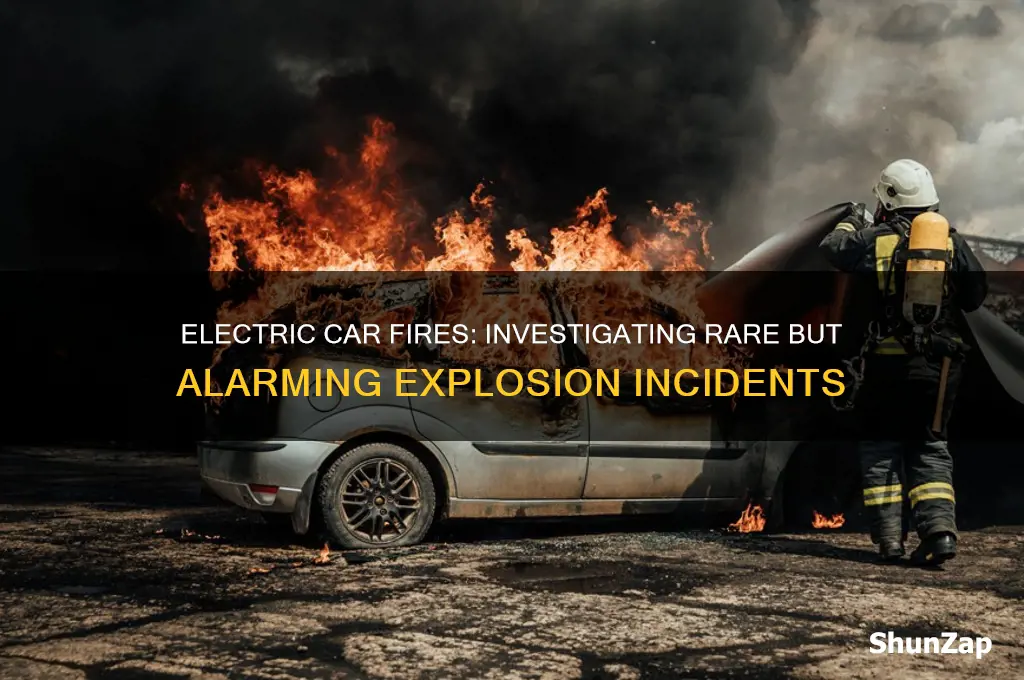 how many electric cars have blown up