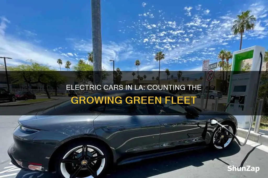 how many electric cars in los angeles