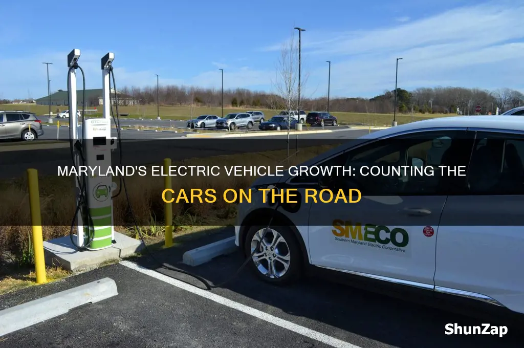 how many electric cars in maryland