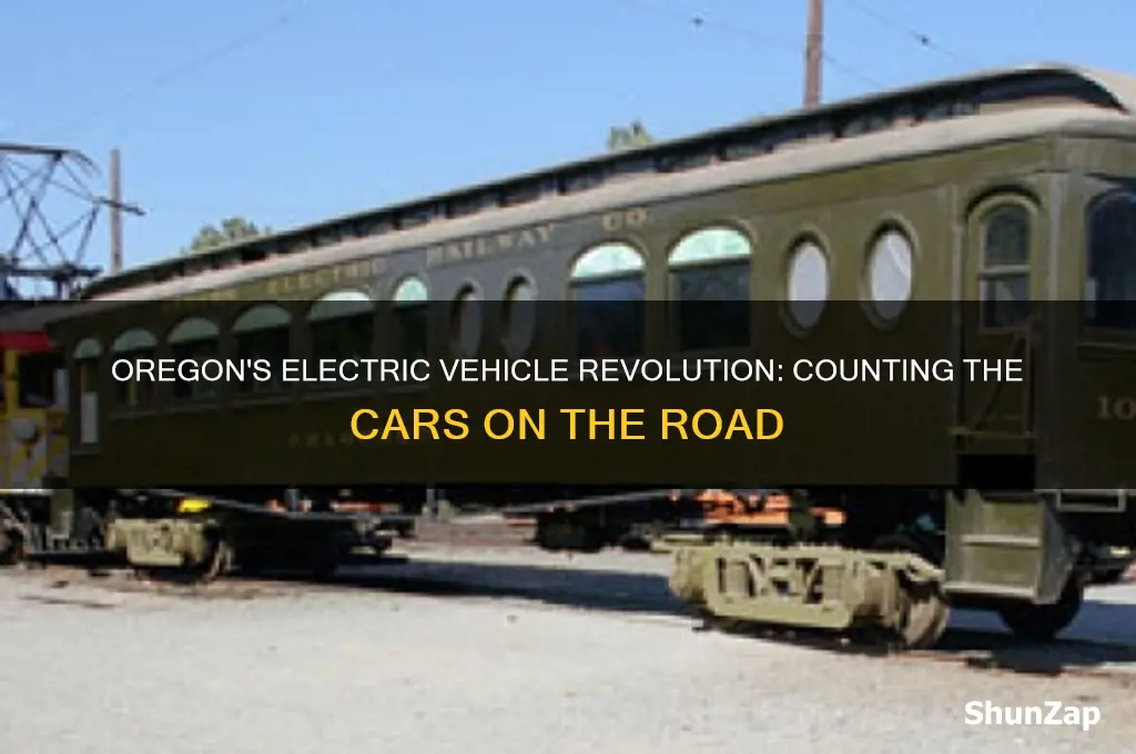 how many electric cars in oregon