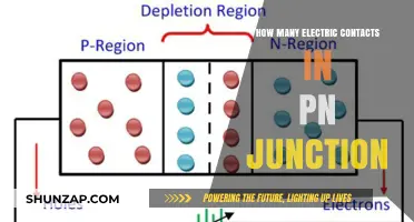 Understanding Electric Contacts in a PN Junction