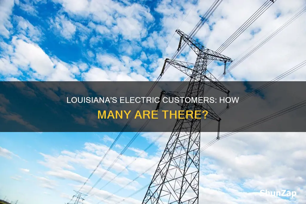 how many electric customers are in louisiana