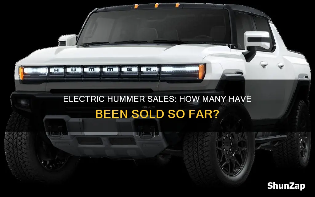how many electric hummer have been sold