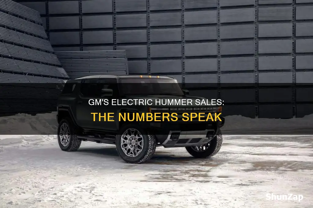 how many electric hummers has gm sold
