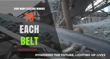 Electric Miners to Belts: Optimal Ratios for Efficiency