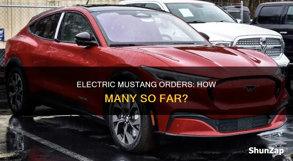 how many electric mustangs have been ordered