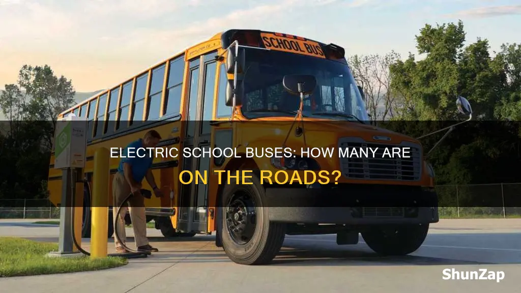 how many electric school buses are there