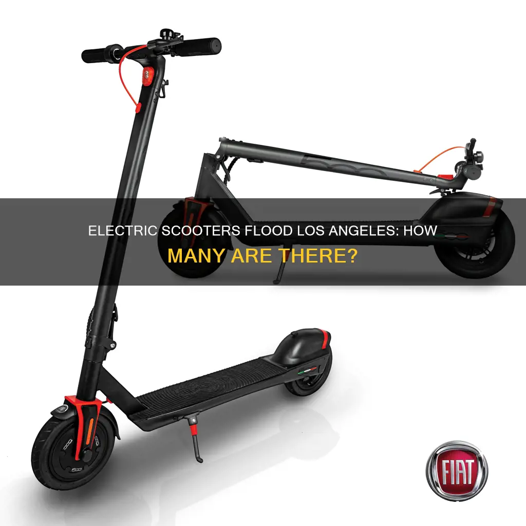 how many electric scooters in los angeles