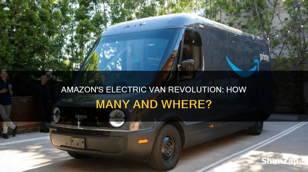 how many electric vans does amazon have