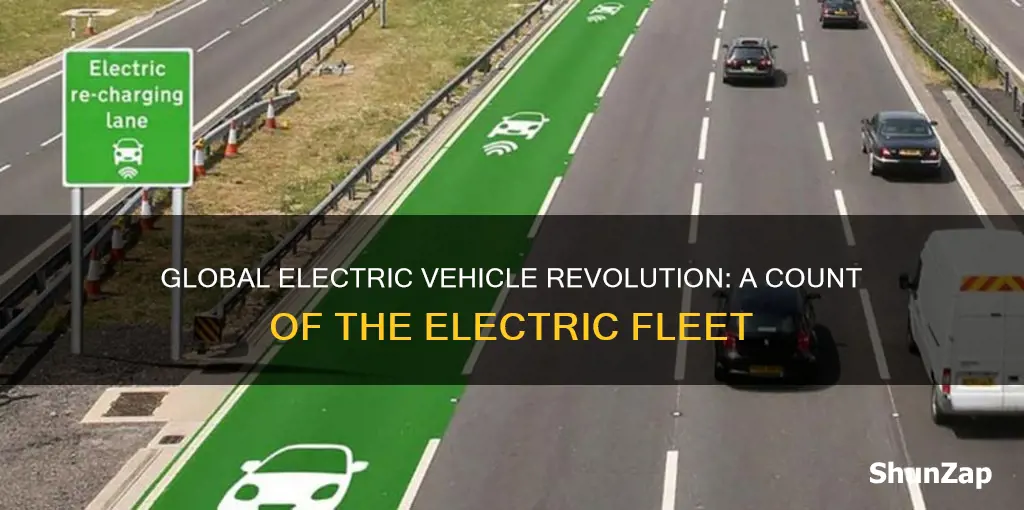 how many electric vehicles are on the road globally