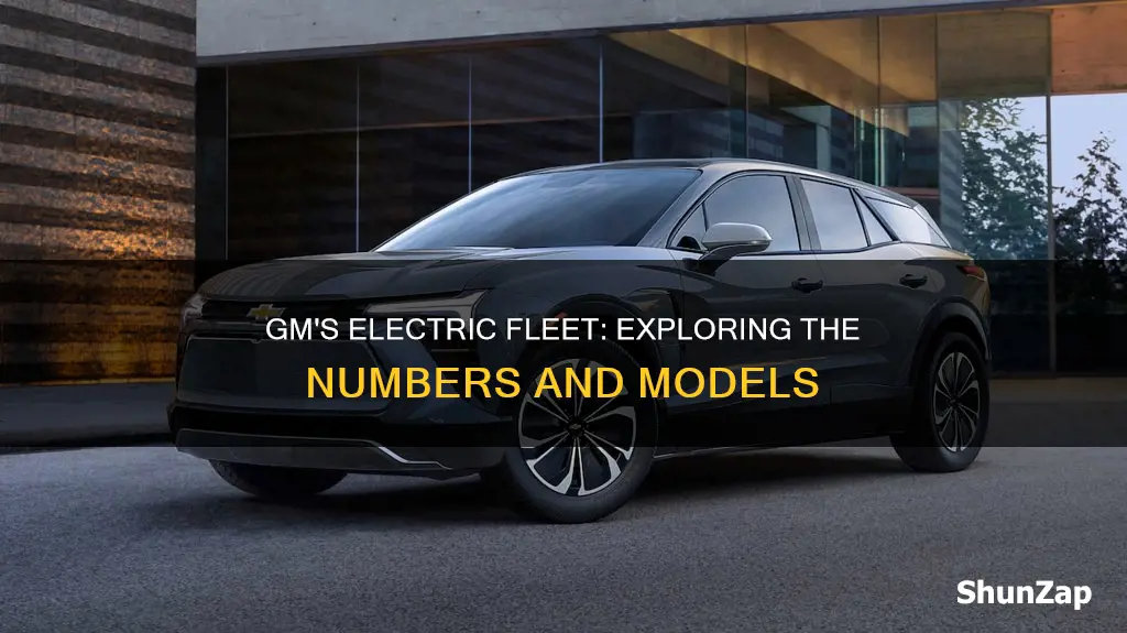 how many electric vehicles by gm