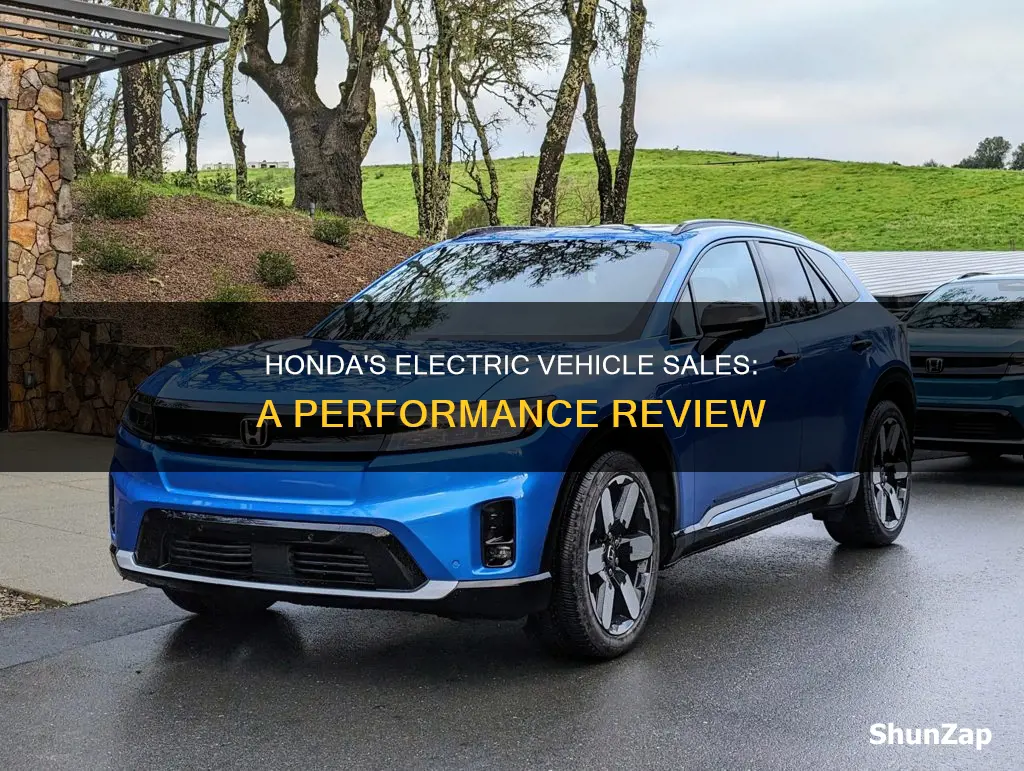 how many electric vehicles has honda sold
