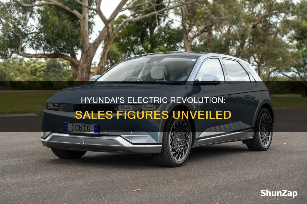 how many electric vehicles has hyundai sold