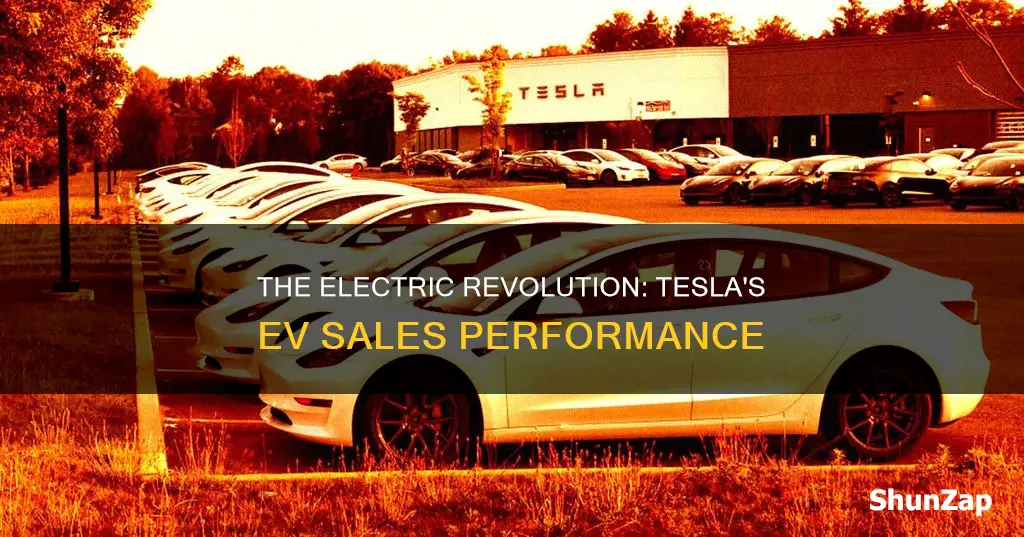 how many electric vehicles has tesla sold