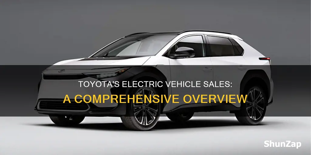 how many electric vehicles has toyota sold