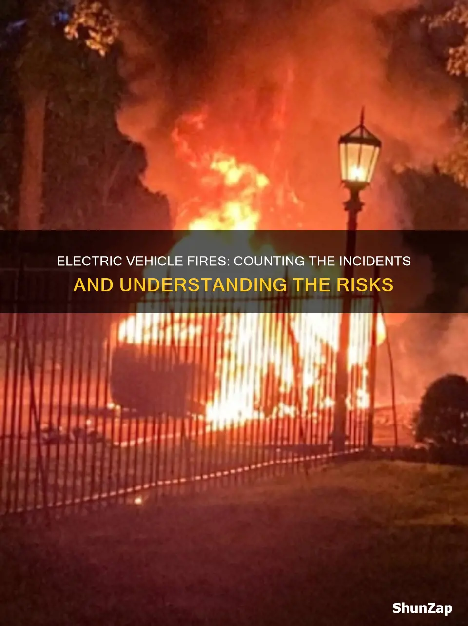 how many electric vehicles have caught fire