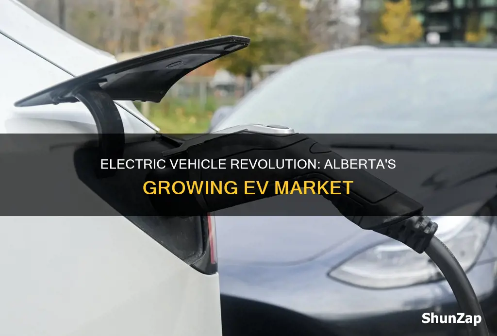 how many electric vehicles in alberta