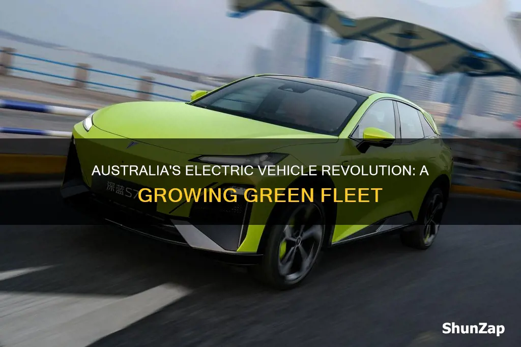 how many electric vehicles in australia