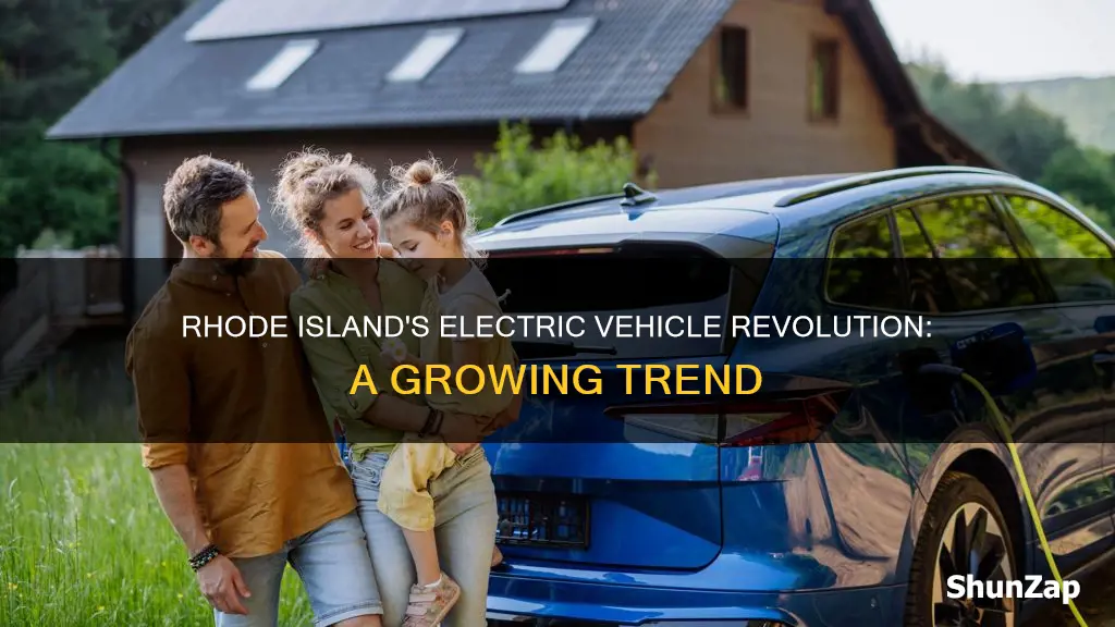 how many electric vehicles in rhode island