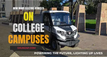 Electric Vehicles on College Campuses: How Many Are There?