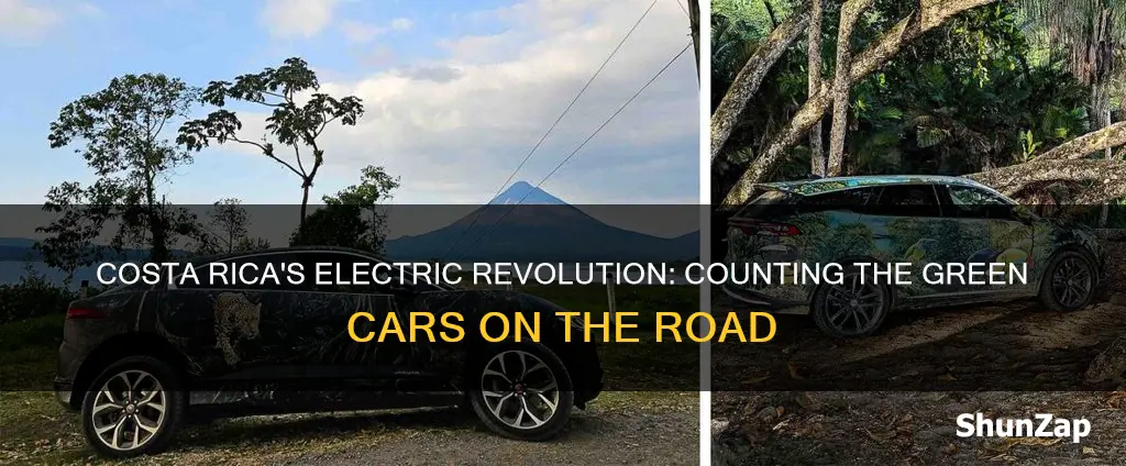 how many electric vehicles on the road in cosat rica