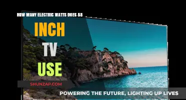 Electric Wattage Consumption of a 55-Inch TV: A Detailed Guide