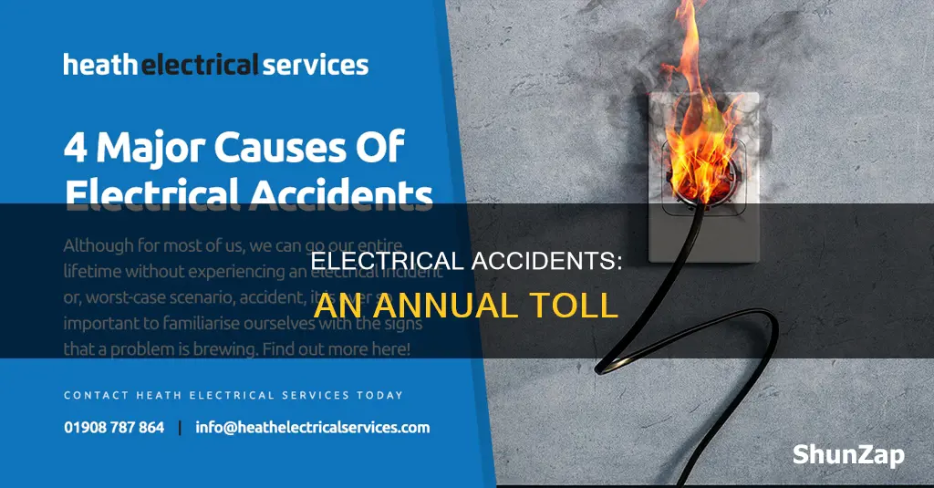 how many electrical accidents occur each year