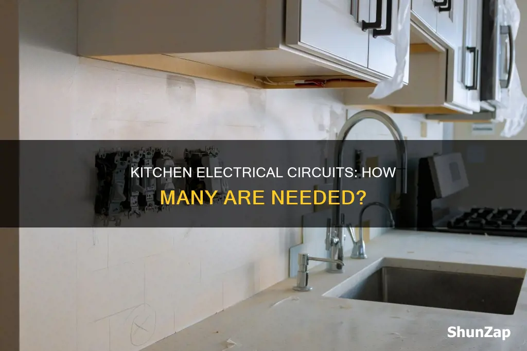 how many electrical circuits in a kitchen