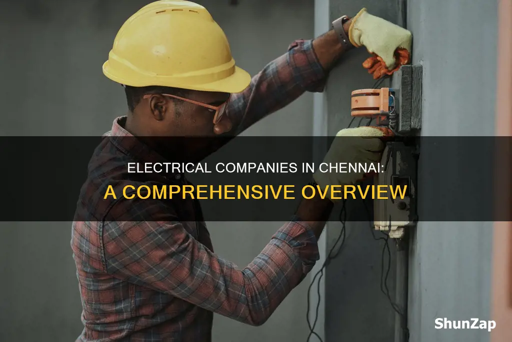 how many electrical companies in chennai
