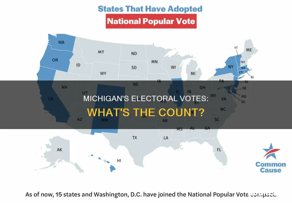 how many electrical votes are in michigan