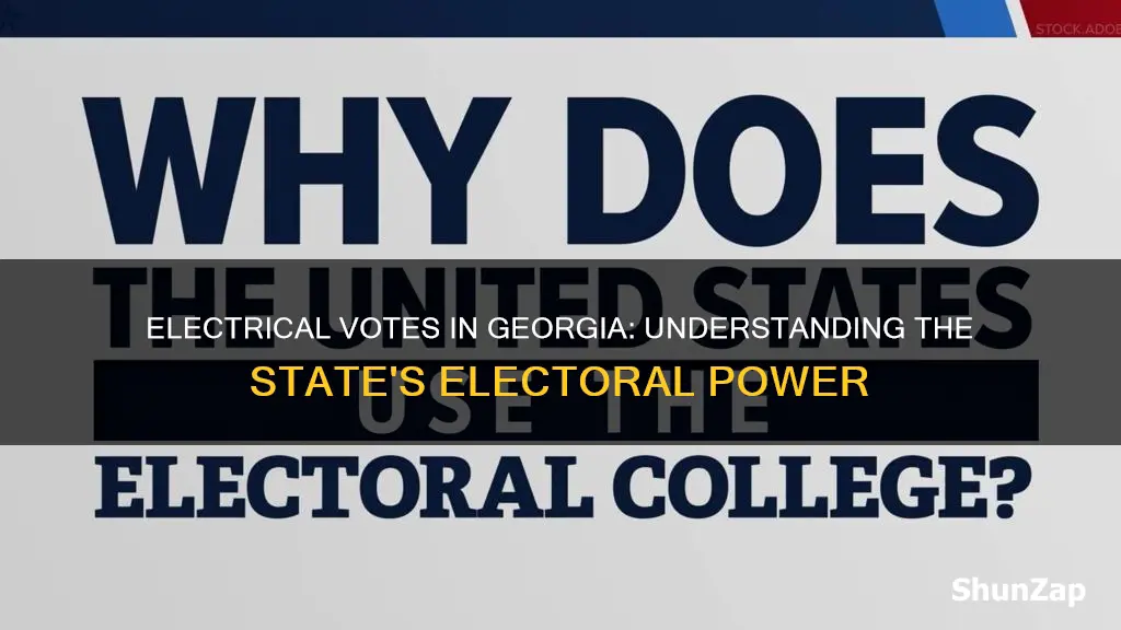 how many electrical votes does georgia have
