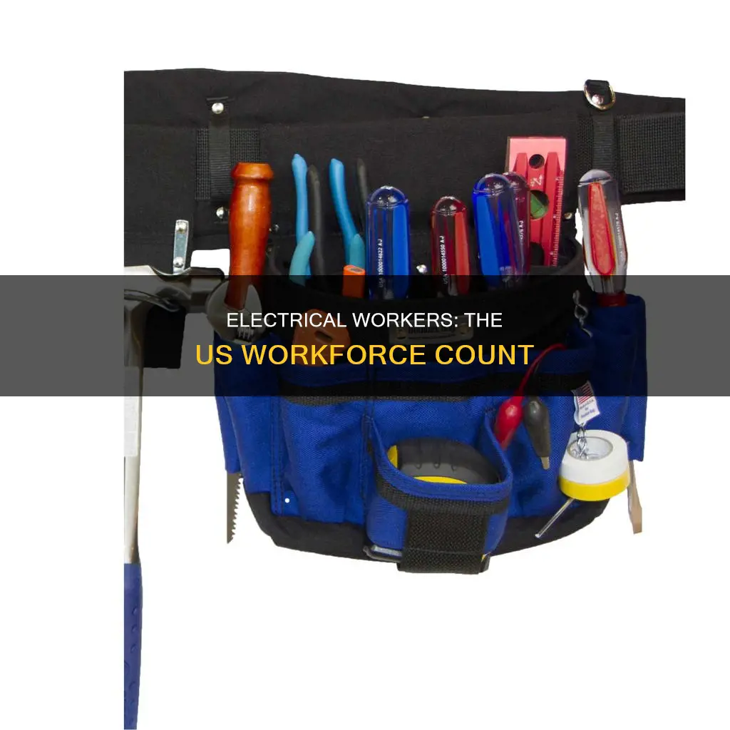 how many electrical workers in united states