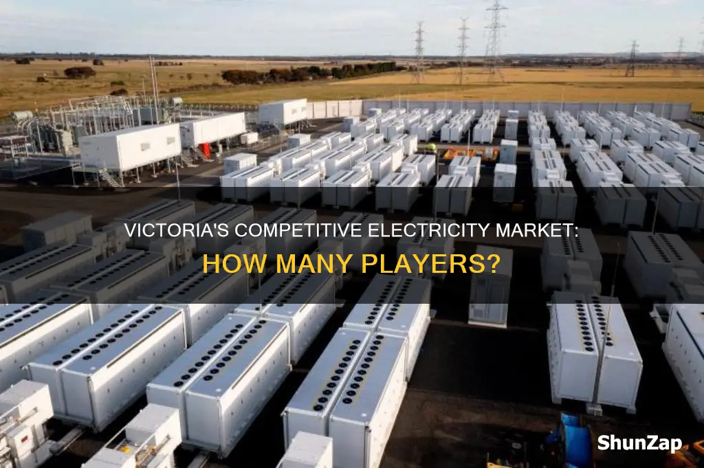 how many electricity companies in victoria