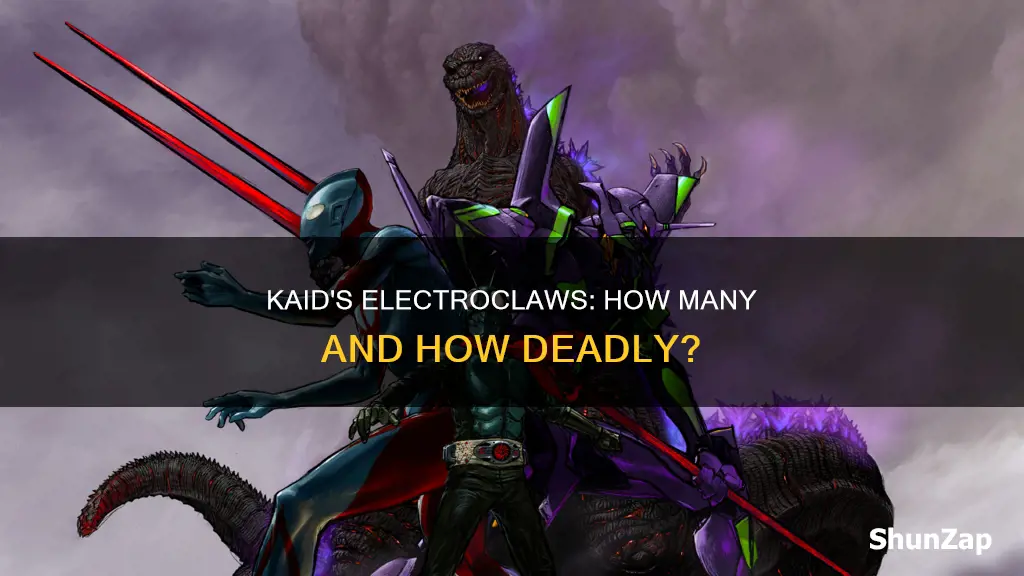 how many electro claws does kaid hold