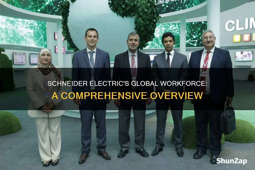how many employees does schneider electric have