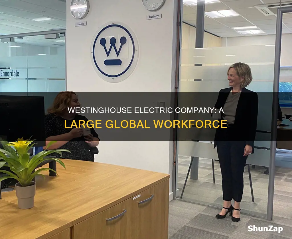 how many employees does westinghouse electric company have