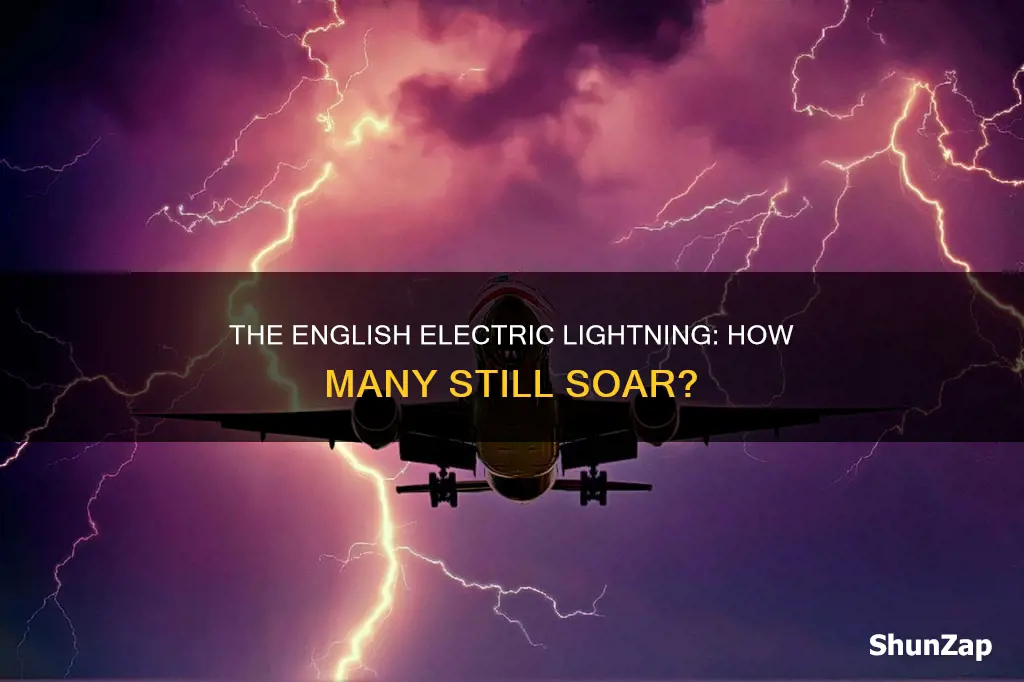 how many english electric lightning still flying
