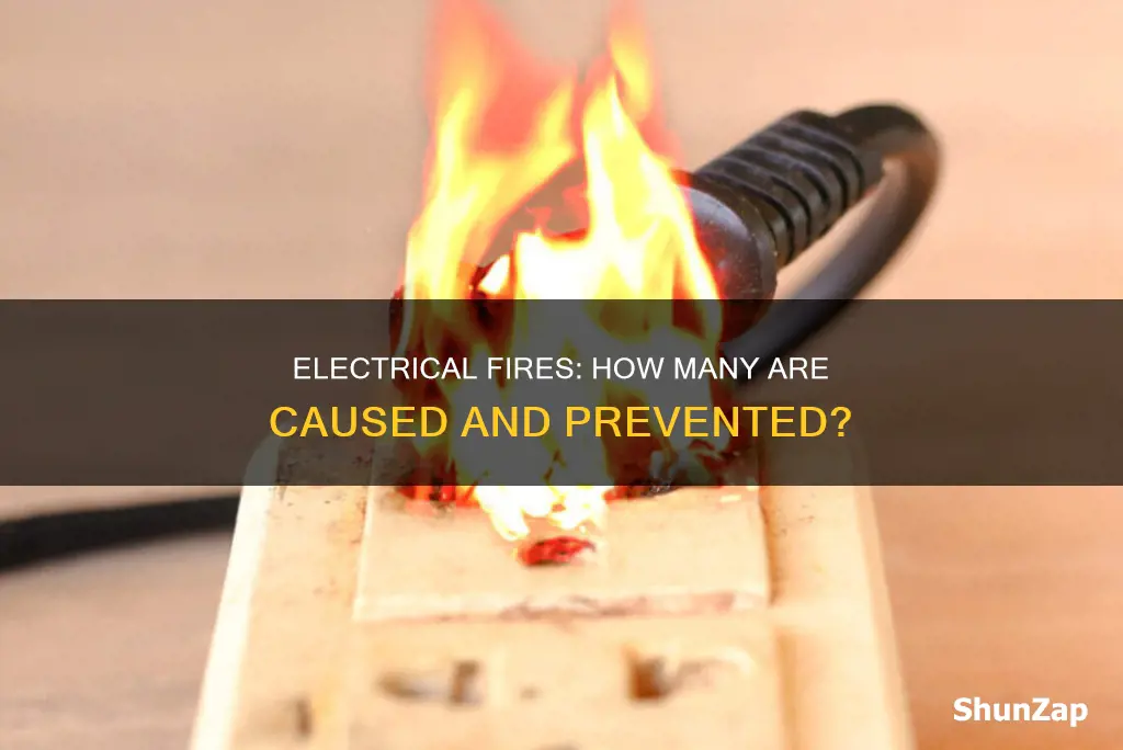 how many fires are caused by electricity