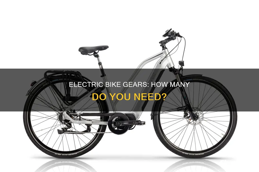 how many gears do electric bikes have