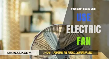 Maximizing Electric Fan Usage: Safe Hours for Optimal Performance
