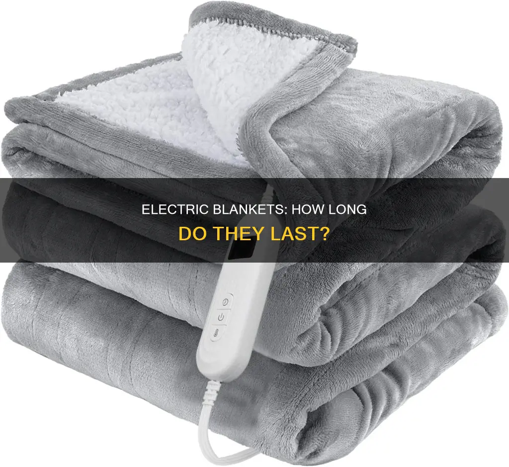how many hours do electric blankets last