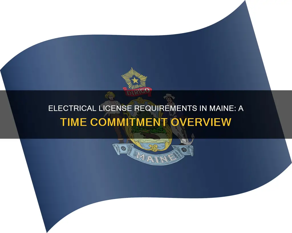 how many hours for electrical license maine