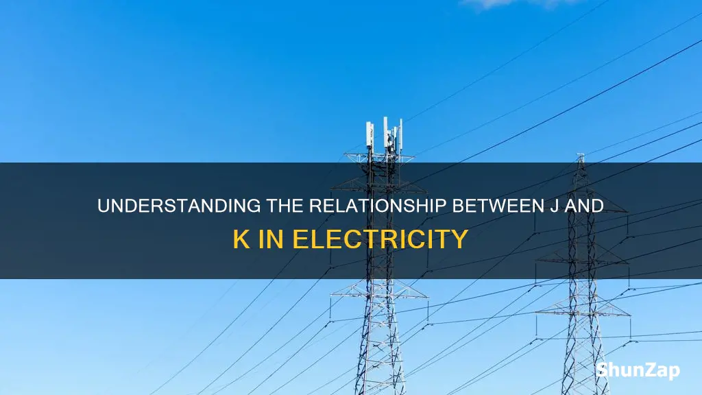 how many j is k in electricity