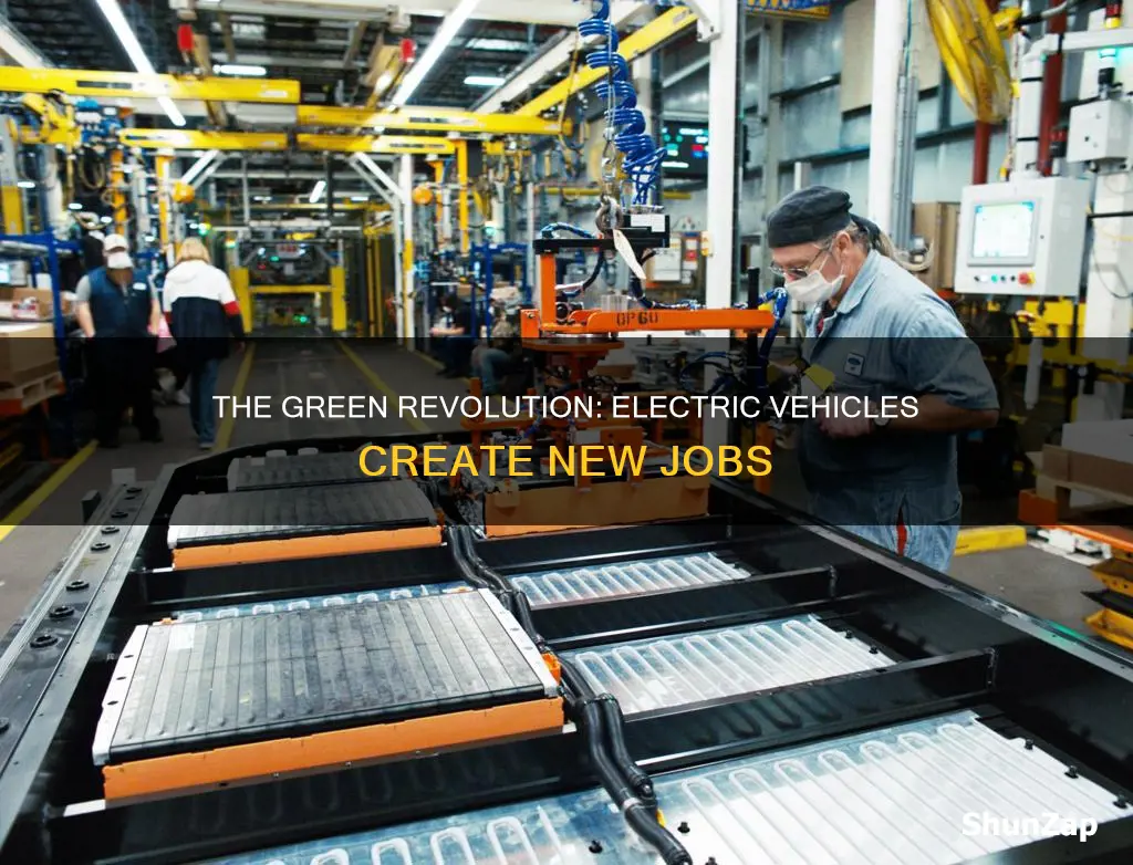 how many jobs made by electric vehicles