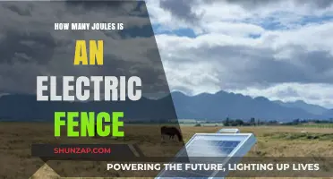 Electric Fences: Understanding Their Power in Joules